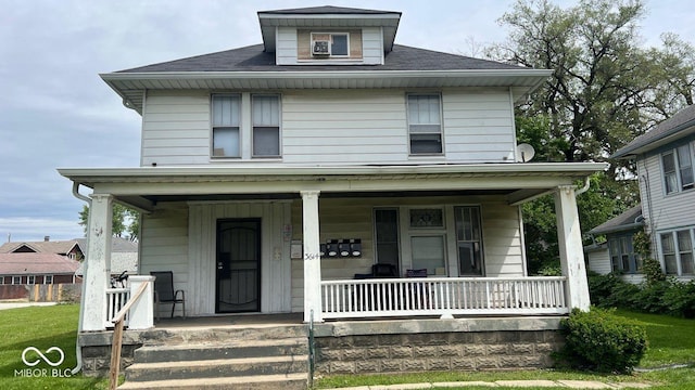 3614 E Washington St, Indianapolis, IN 46201 - traditional style home with covered porch