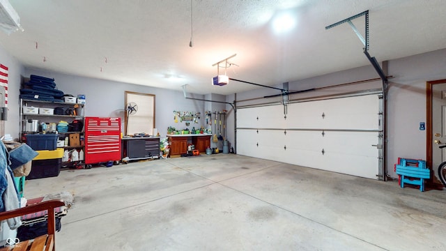 8818 Mathews Rd, Indianapolis, IN 46259 - garage featuring a garage door opener