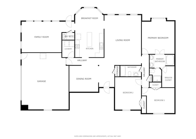 8818 Mathews Rd, Indianapolis, IN 46259 - view of floor plan / room layout
