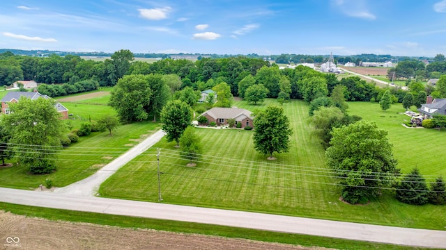 8818 Mathews Rd, Indianapolis, IN 46259 - aerial view of sparsely populated area featuring a tree filled landscape