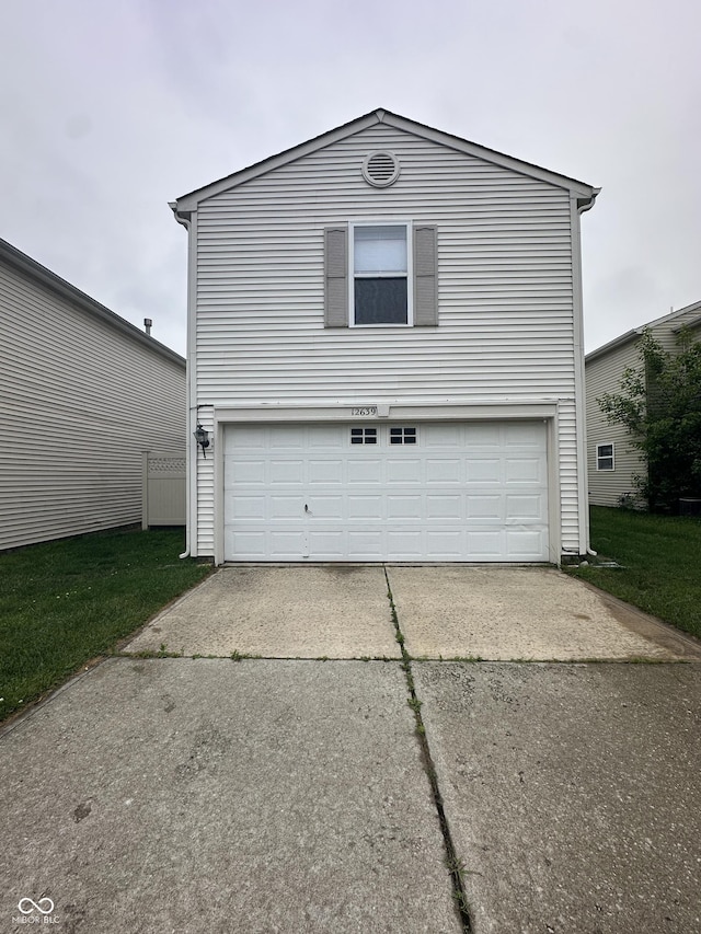 12639 Justice Xing, Fishers, IN 46037 - garage with driveway
