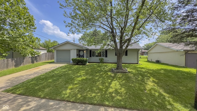 3019 E Berwyn St, Indianapolis, IN 46203 - single story home with driveway and a garage