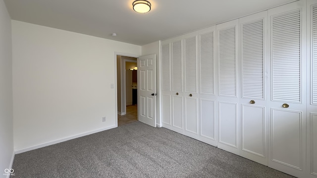 3019 E Berwyn St, Indianapolis, IN 46203 - unfurnished bedroom featuring carpet floors and a closet