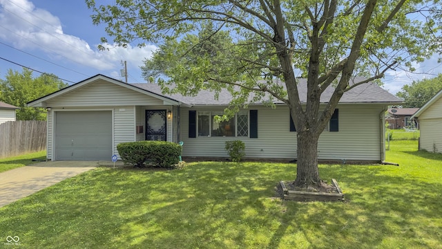 3019 E Berwyn St, Indianapolis, IN 46203 - ranch-style house featuring driveway and a garage