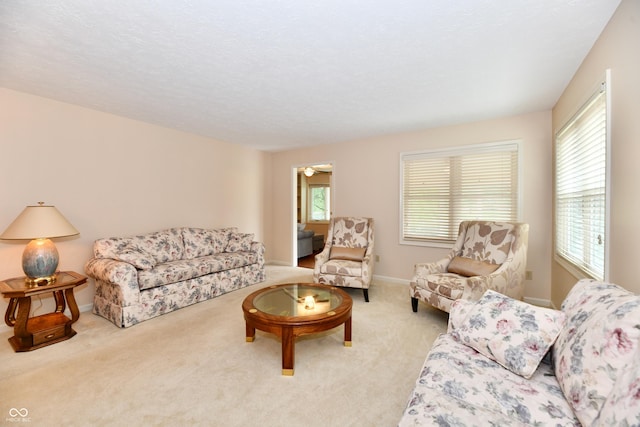 6965 Steinmeier Dr W, Indianapolis, IN 46220 - living room featuring carpet flooring and baseboards