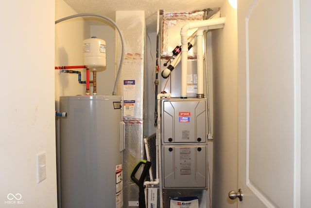 9068 Thames Dr, Avon, IN 46123 - utility room with water heater