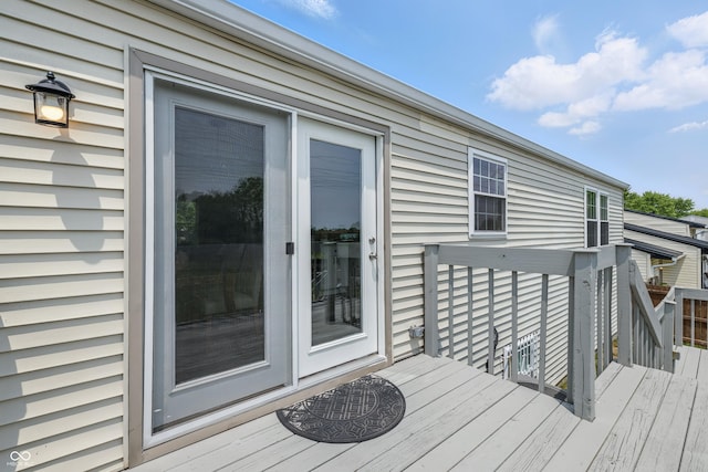 5503 Antoneli Ln, Indianapolis, IN 46237 - view of deck
