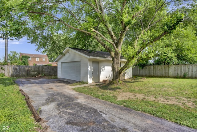 241 Wehmeier St, Columbus, IN 47201 - view of detached garage