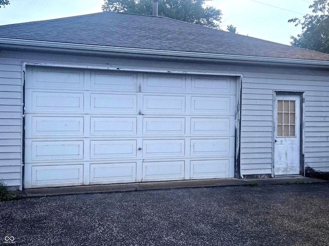 9470 N Old Port Royal, Martinsville, IN 46151 - view of garage