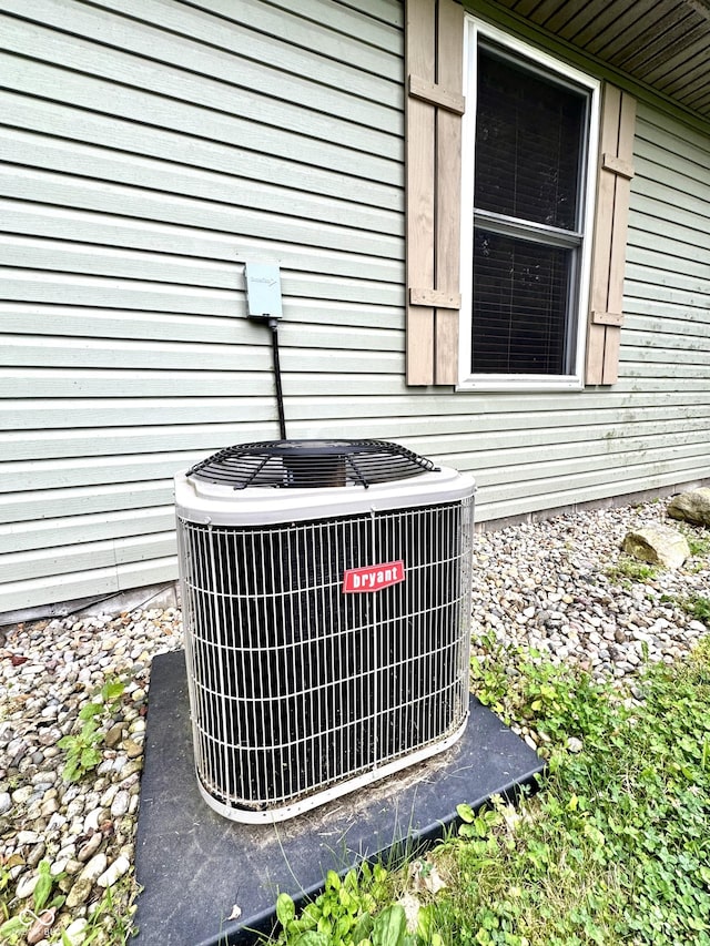 526 Jefferson Vly, Coatesville, IN 46121 - exterior view of a central AC unit