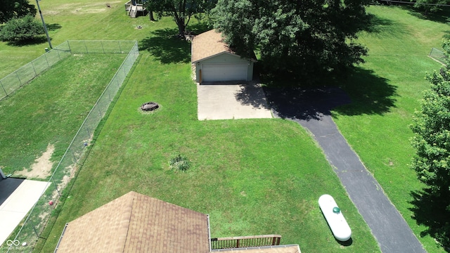 526 Jefferson Vly, Coatesville, IN 46121 - drone / aerial view