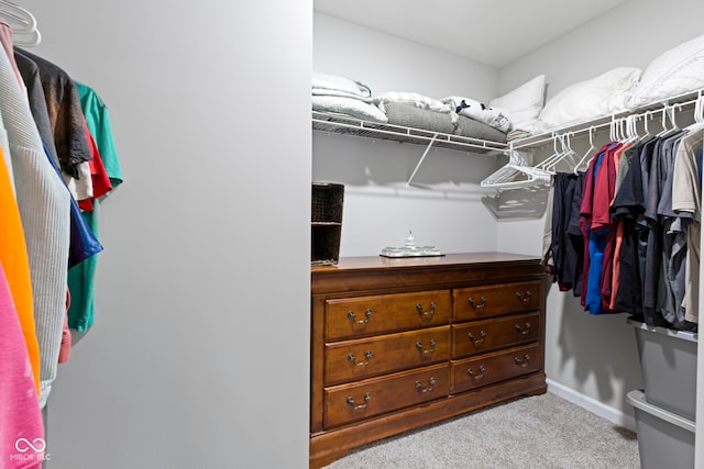 2733 Lamar Dr, Whitestown, IN 46075 - spacious closet featuring carpet floors