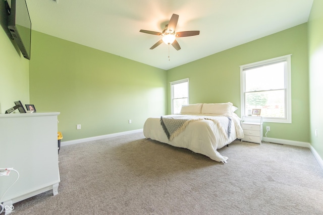 8090 N State Highway 7, Elizabethtown, IN 47232 - bedroom featuring carpet flooring and a ceiling fan