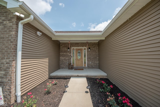 8090 N State Highway 7, Elizabethtown, IN 47232 - entrance to property featuring brick siding and covered porch
