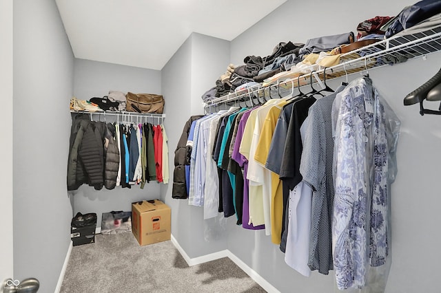 5812 Flat Hill Dr, Indianapolis, IN 46239 - spacious closet featuring carpet floors
