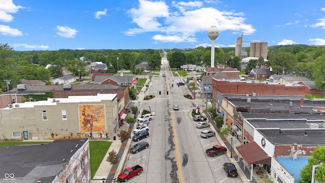308 W Jefferson St, Kirklin, IN 46050 - drone / aerial view