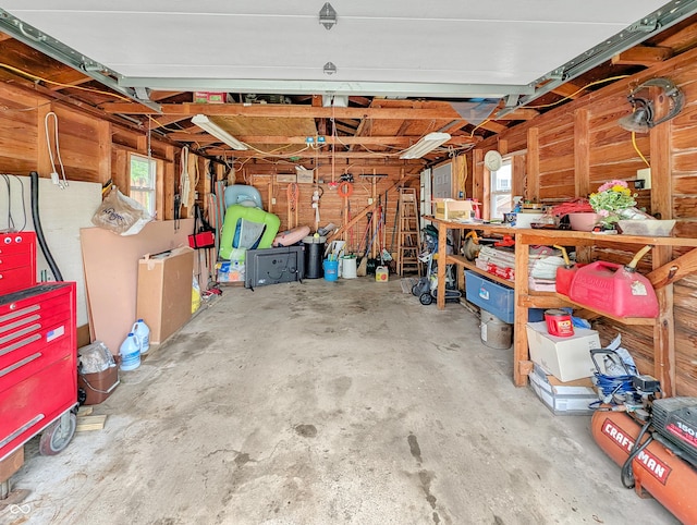 308 W Jefferson St, Kirklin, IN 46050 - view of garage