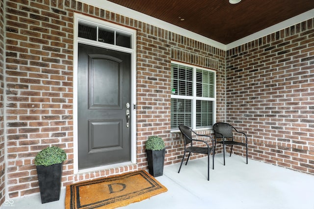 15410 Mission Hills Dr, Carmel, IN 46033 - property entrance featuring brick siding