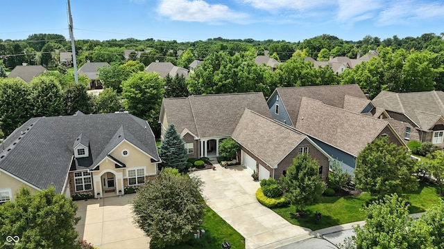 15410 Mission Hills Dr, Carmel, IN 46033 - aerial perspective of suburban area
