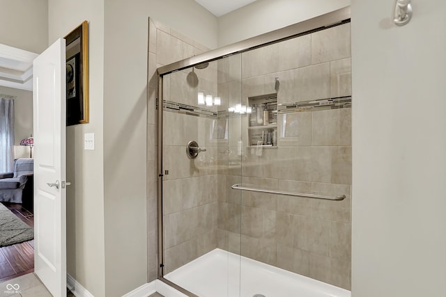 15410 Mission Hills Dr, Carmel, IN 46033 - ensuite bathroom with a shower stall