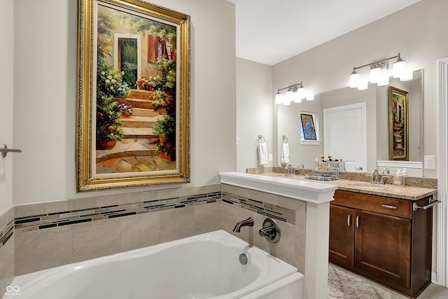 15410 Mission Hills Dr, Carmel, IN 46033 - full bath with a bath and vanity
