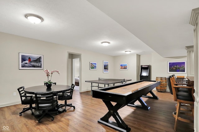 15410 Mission Hills Dr, Carmel, IN 46033 - playroom featuring wood finished floors and baseboards
