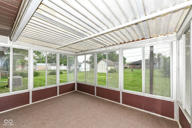 823 Rustic Rd, Anderson, IN 46013 - view of unfurnished sunroom