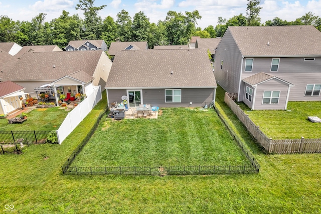 1181 S Aberdeen Dr, Franklin, IN 46131 - aerial perspective of suburban area