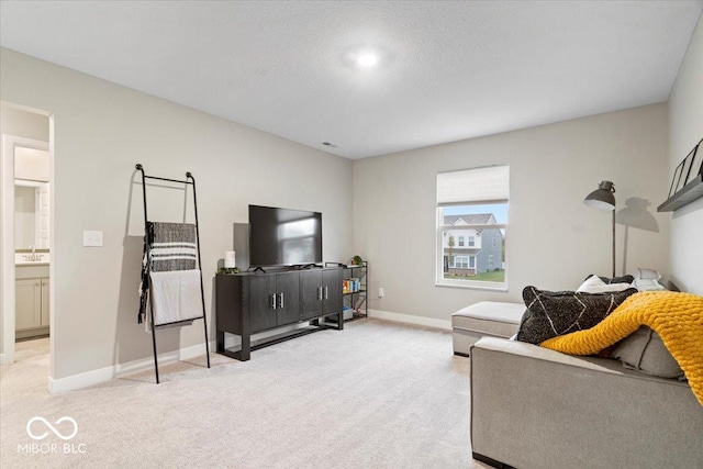 8547 Winton Pl, Pendleton, IN 46064 - living area with light carpet and baseboards