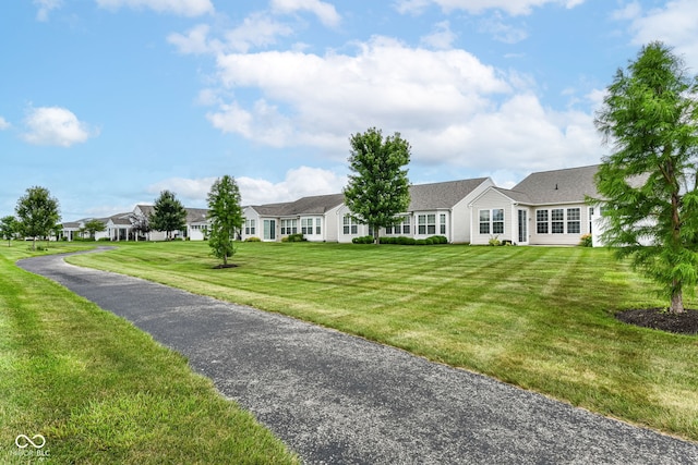 15946 Marsala Dr, Fishers, IN 46037 - single story home featuring a residential view and a front yard