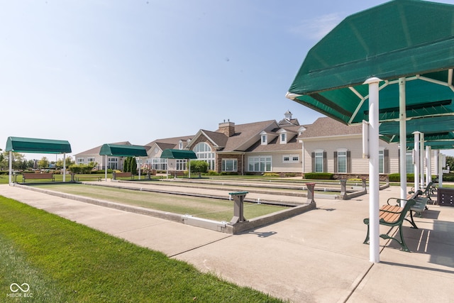 15946 Marsala Dr, Fishers, IN 46037 - view of community featuring a game area and a residential view