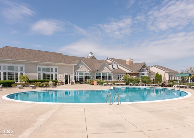 15946 Marsala Dr, Fishers, IN 46037 - community pool with a patio