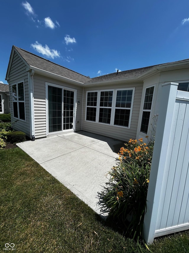 15946 Marsala Dr, Fishers, IN 46037 - rear view of property featuring a patio