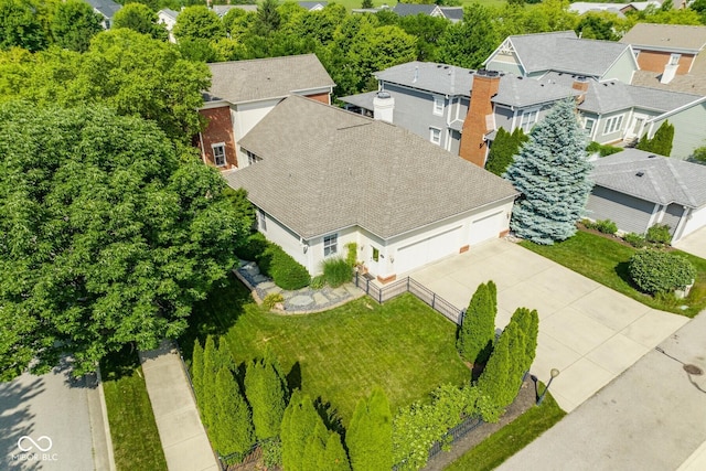 12505 Branford St, Carmel, IN 46032 - aerial view of residential area