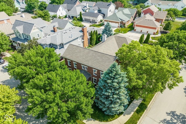 12505 Branford St, Carmel, IN 46032 - aerial view of residential area