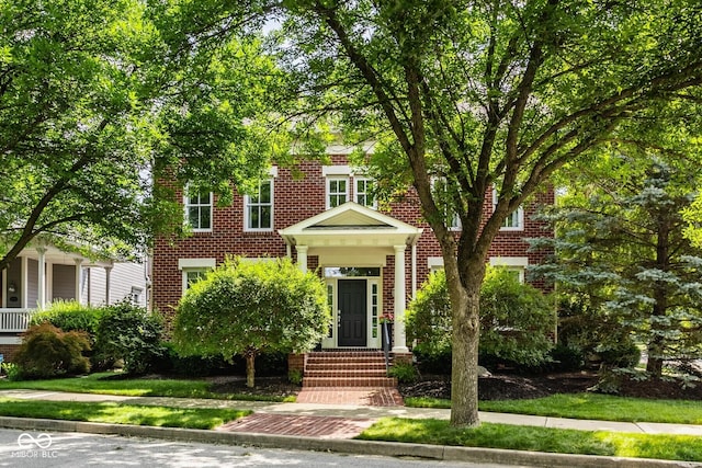 12505 Branford St, Carmel, IN 46032 - view of front of house with brick siding