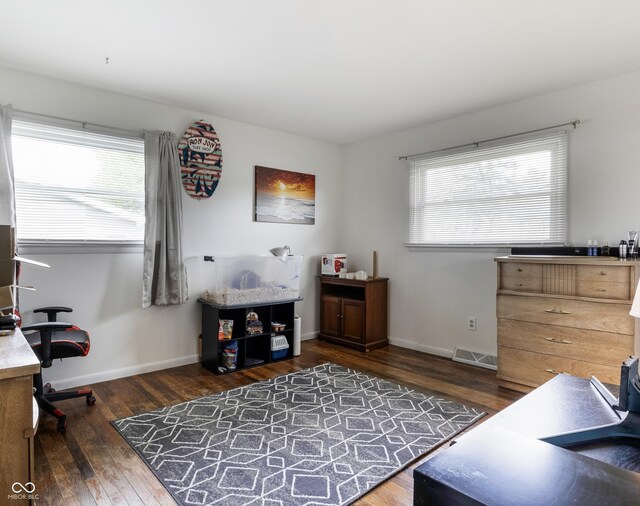 1207 E Main St, Centerville, IN 47330 - office space with wood finished floors and baseboards