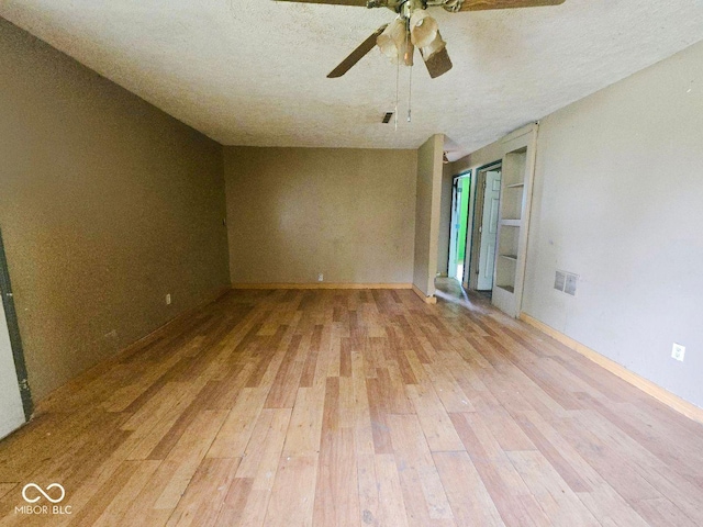 5156 N 14th St, Terre Haute, IN 47805 - unfurnished room featuring ceiling fan and light wood-type flooring