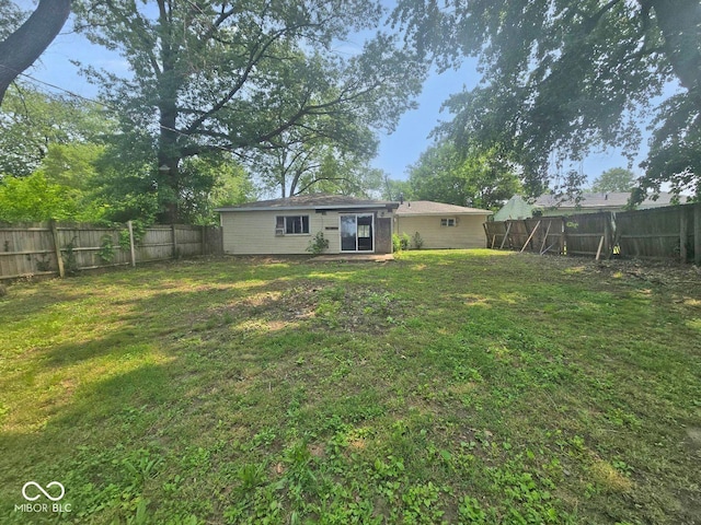 5156 N 14th St, Terre Haute, IN 47805 - rear view of house with a fenced backyard