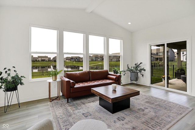 4250 Blackford Rd, Bargersville, IN 46106 - living area with healthy amount of natural light and light wood-style floors