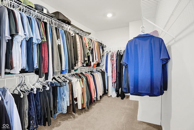 4250 Blackford Rd, Bargersville, IN 46106 - walk in closet featuring carpet flooring
