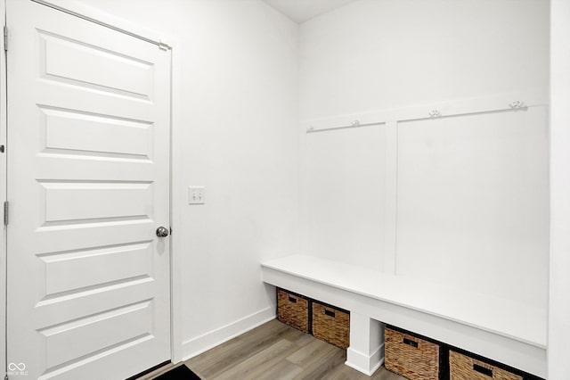 4250 Blackford Rd, Bargersville, IN 46106 - mudroom with wood finished floors and baseboards