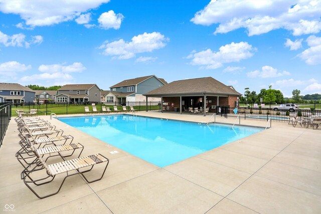 4250 Blackford Rd, Bargersville, IN 46106 - community pool featuring a patio area
