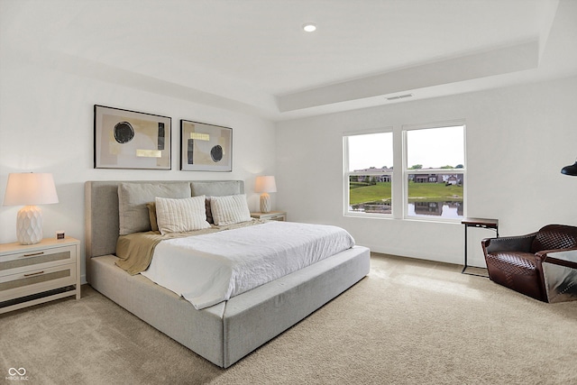 4250 Blackford Rd, Bargersville, IN 46106 - carpeted bedroom featuring a raised ceiling