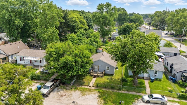 3251 Mars Hill St, Indianapolis, IN 46221 - aerial view of residential area