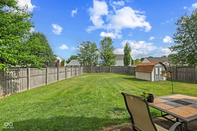 1896 Central Park Blvd W, Greenwood, IN 46143 - fenced backyard featuring a shed