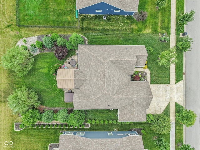 19281 Scofield Ridge Blvd, Westfield, IN 46074 - view from above of property