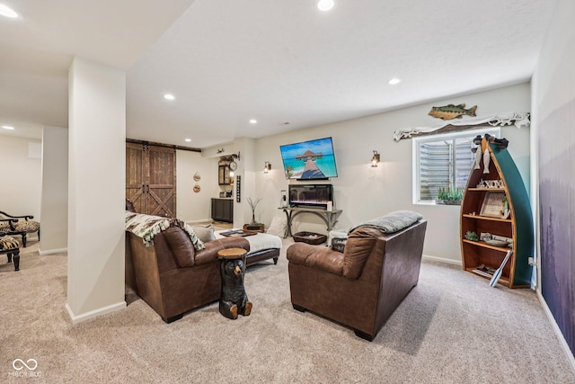 19281 Scofield Ridge Blvd, Westfield, IN 46074 - living area with light colored carpet and recessed lighting