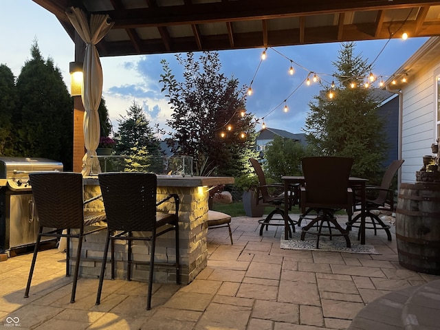 19281 Scofield Ridge Blvd, Westfield, IN 46074 - view of patio with grilling area and outdoor dining area