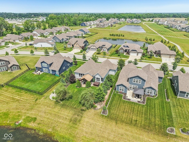 19281 Scofield Ridge Blvd, Westfield, IN 46074 - aerial perspective of suburban area with a nearby body of water
